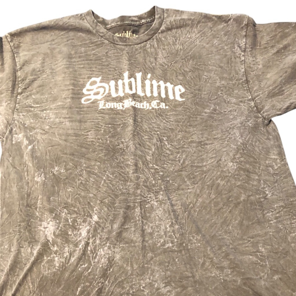 Sublime Graphic Band T-Shirt XL Gray